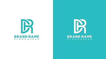 dr brief logo ontwerp, dr icoon merk identiteit ontwerp monogram logo rd vector