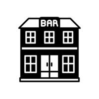 bar eetpatroon icoon in vector. logotype vector