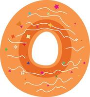 donut illustratie ontwerp vector