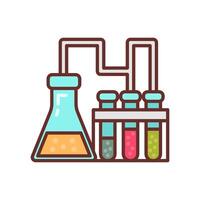 laboratorium icoon in vector. logotype vector