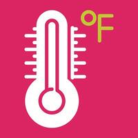 thermometer vector pictogram