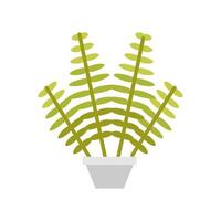 nephrolepis icoon in vector. logotype vector