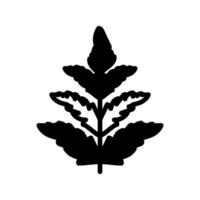 zoet cicely icoon in vector. logotype vector