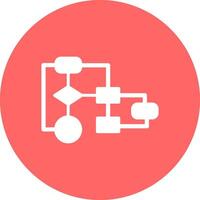 stroomdiagram vector pictogram