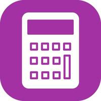 rekenmachine vector pictogram