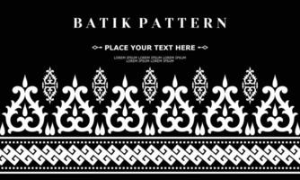 vector luxe en elegant traditioneel batik ornament patroon