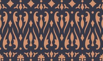 achtergrond wijnoogst patroon, traditioneel ontwerp patroon vector