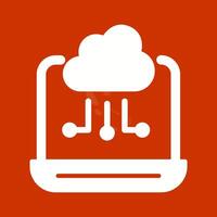 cloud computing vector icon