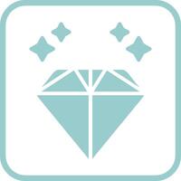 diamant vector pictogram