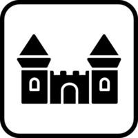 kasteel vector pictogram