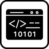 binair website vector icoon