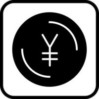 yen symbool vector icoon