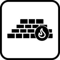 firewall vector pictogram