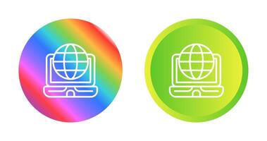 wereldbol vector pictogram