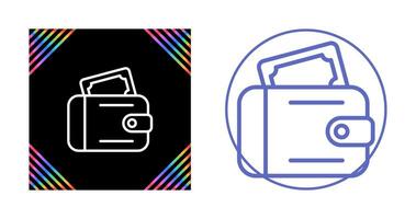 portemonnee vector pictogram