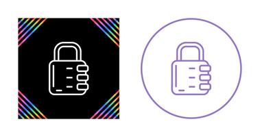 hangslot vector pictogram