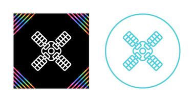 satelliet vector pictogram