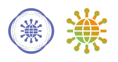 netwerk topologie vector icoon