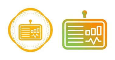 dashboard vector pictogram