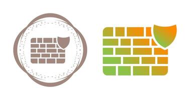 firewall vector pictogram