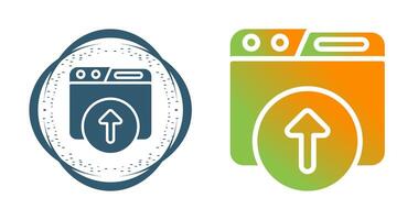 upload vector pictogram