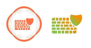 firewall vector pictogram