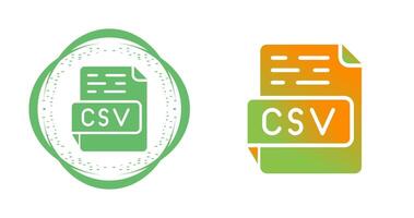 csv vector icoon