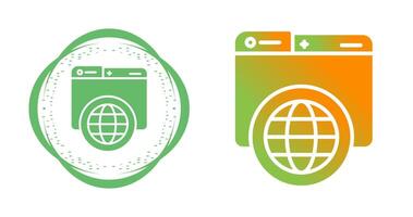 wereldbol vector pictogram