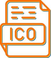 ico vector icoon