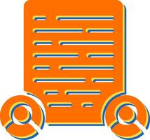 document samenwerking vector icoon