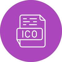 ico vector icoon