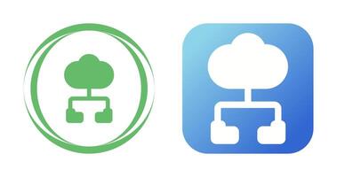 cloud computing vector icon