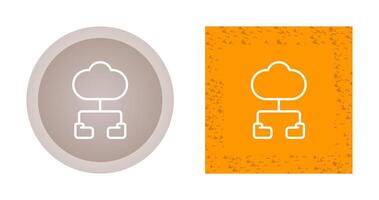 cloud computing vector icon