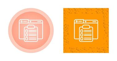 controlelijst vector pictogram