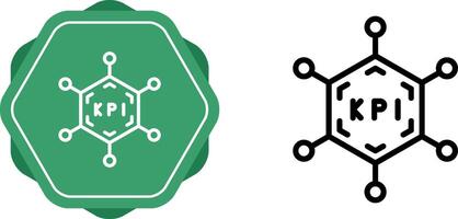 sleutel prestatie indicatoren vector icoon