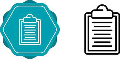 Klembord vector pictogram