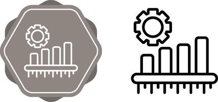 bar diagram vector icoon