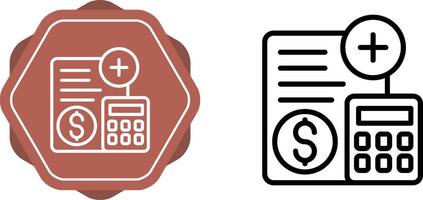 budget vector pictogram