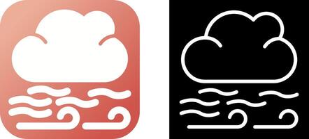 wolk vector pictogram