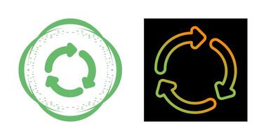 recycling symbool vector icoon