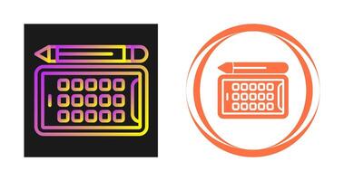 tablet vector pictogram