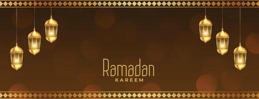 cultureel Ramadan kareem eid festival banier ontwerp vector