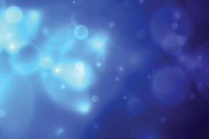 abstract glimmend blauw bokeh achtergrond vector