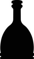 toverdrank icoon in vlak. geïsoleerd Aan magie toverdrank fles fles fantasie elixer glas bubbel fee drinken mysterieus, gloeiend en koken vloeistof, paddestoel. vector voor appjes, website