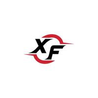 xf eerste esport of gaming team inspirerend concept ideeën vector