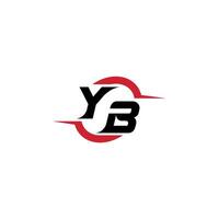 yb eerste esport of gaming team inspirerend concept ideeën vector