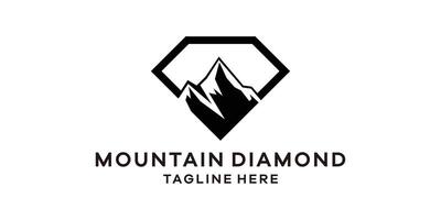logo ontwerp combinatie van diamant met hond, logo ontwerp sjabloon, symbool idee. vector
