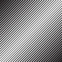 abstract gemakkelijk chroom metaal zwart kleur diagonaal halftone patroon Aan wit achtergrond vector