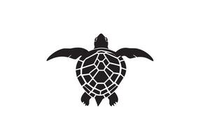 schildpad logo icoon vector premie silhouet ontwerp Aan wit achtergrond