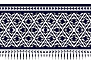 meetkundig naadloos etnisch patroon. meetkundig etnisch patroon kan worden gebruikt in kleding stof ontwerp voor kleren, inpakken, textiel, borduurwerk, tapijt, tribal patroon vector